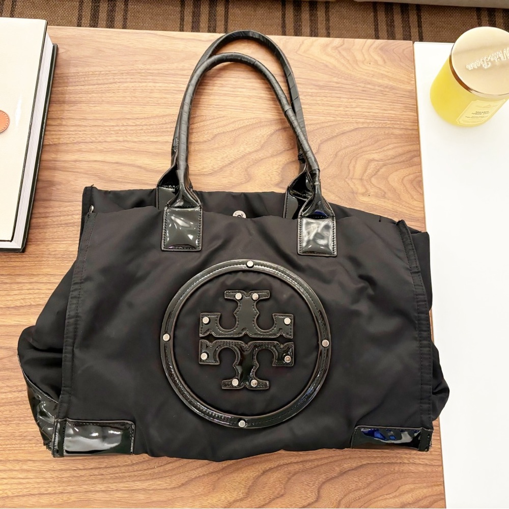 Tory Burch Black Tote Bag